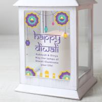 Personalised Diwali White Lantern Extra Image 2 Preview